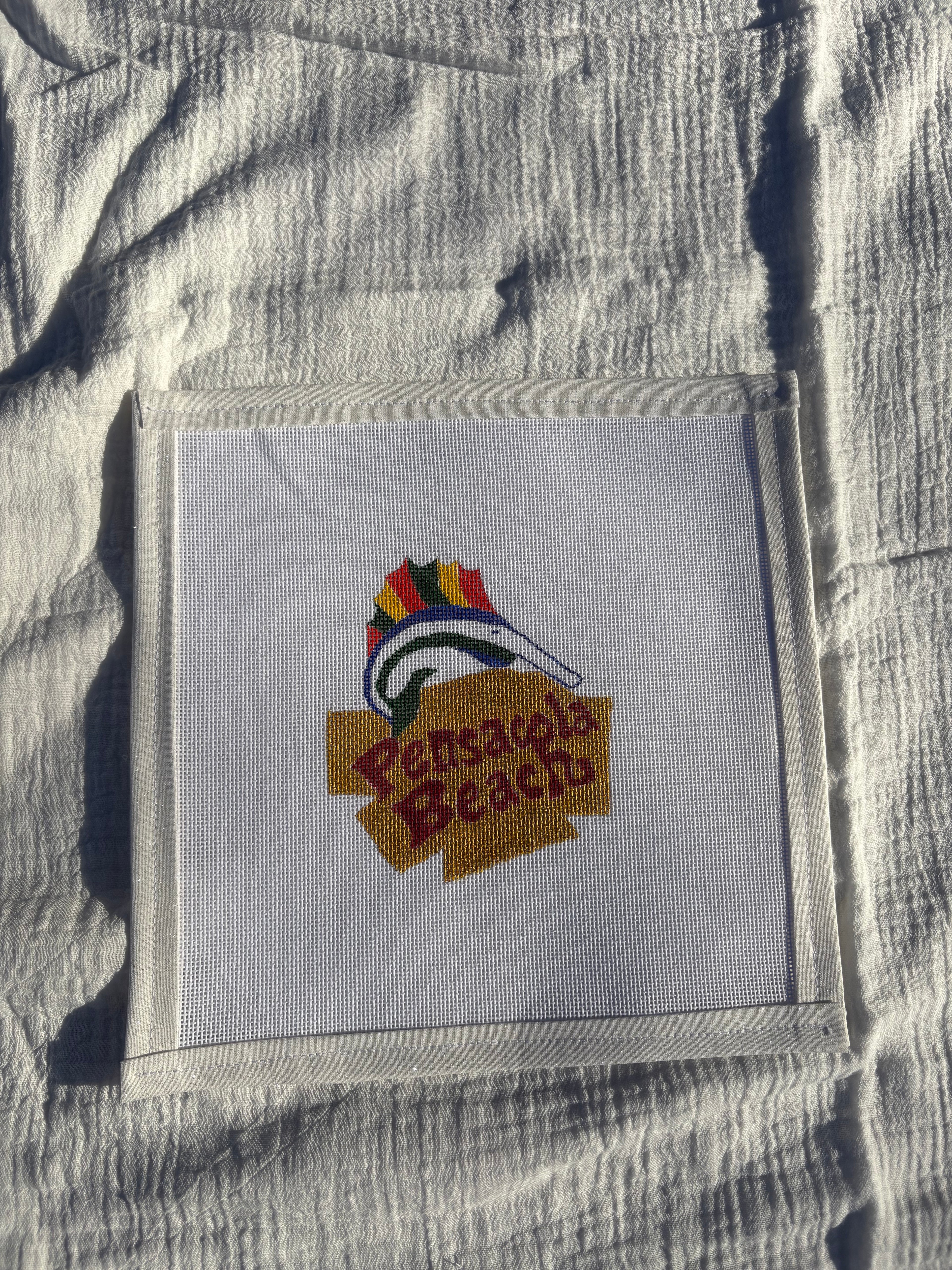 Pensacola Beach Needlepoint Canvas