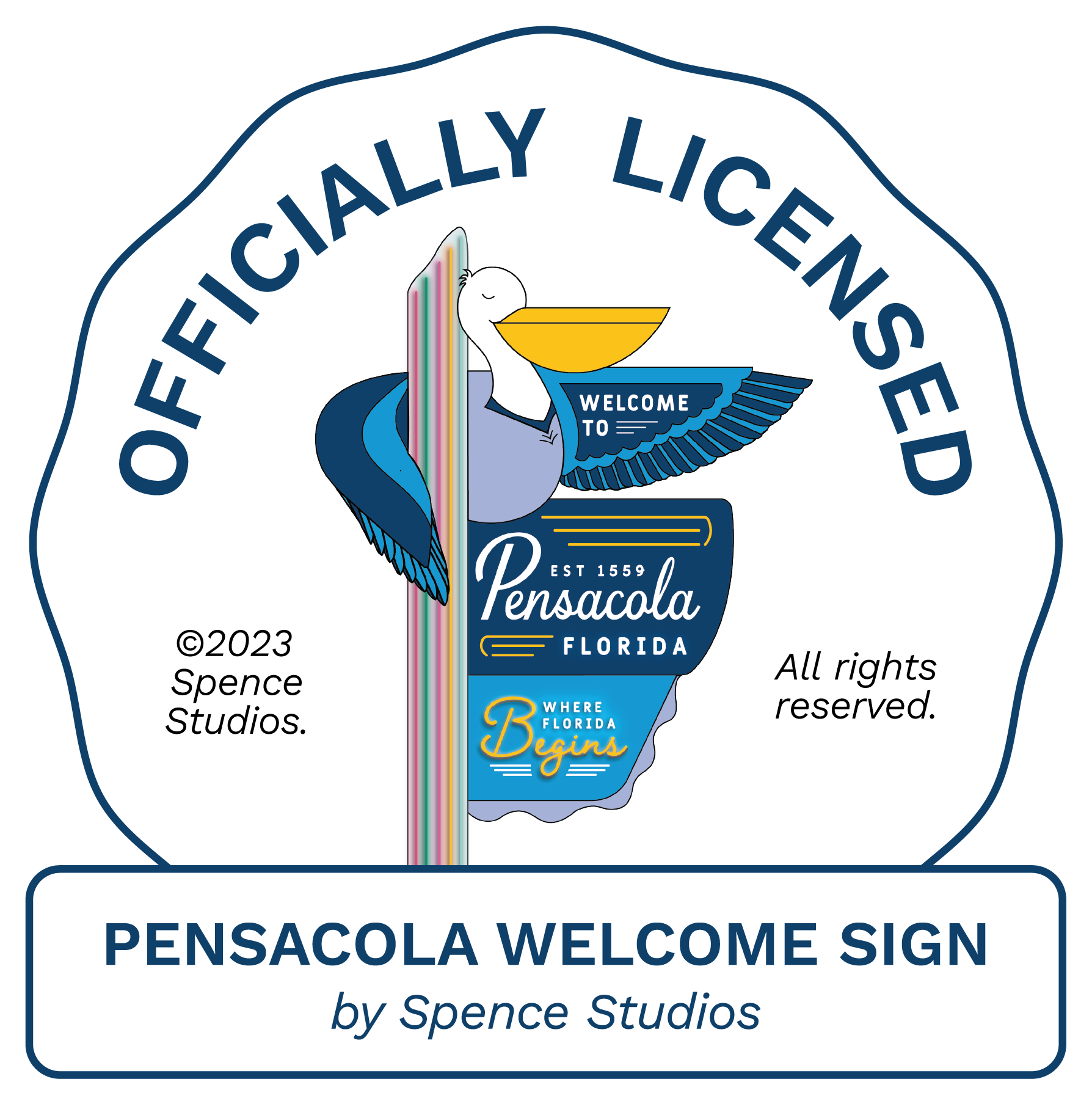 Pensacola Welcome Sign